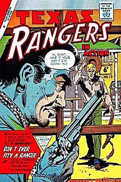 Cover for Texas Rangers in Action (L. Miller & Son, 1959 series) #15