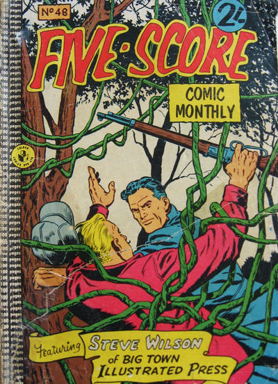 Cover for Five-Score Comic Monthly (K. G. Murray, 1961 series) #48