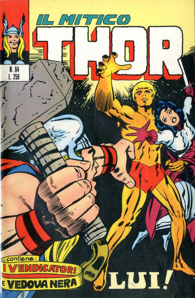 Cover for Il Mitico Thor (Editoriale Corno, 1971 series) #64