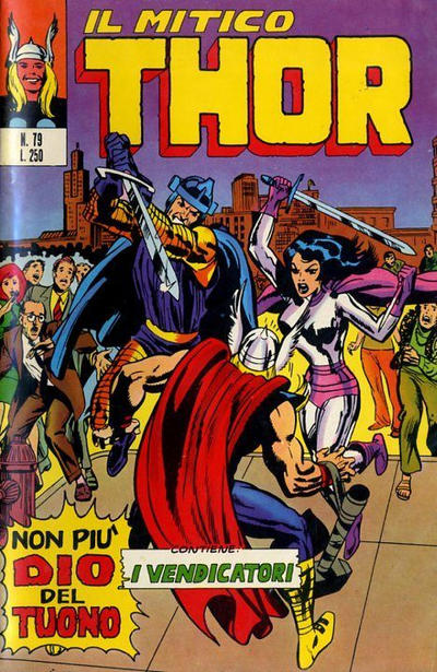 Cover for Il Mitico Thor (Editoriale Corno, 1971 series) #79