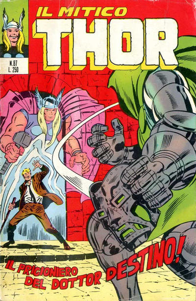 Cover for Il Mitico Thor (Editoriale Corno, 1971 series) #87