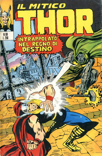 Cover for Il Mitico Thor (Editoriale Corno, 1971 series) #88
