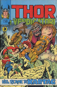 Cover Thumbnail for Thor e i Vendicatori (Editoriale Corno, 1975 series) #101
