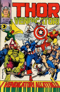 Cover Thumbnail for Thor e i Vendicatori (Editoriale Corno, 1975 series) #113