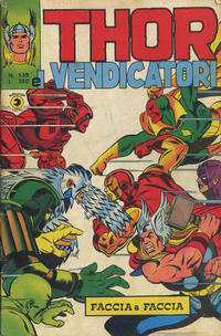 Cover Thumbnail for Thor e i Vendicatori (Editoriale Corno, 1975 series) #139