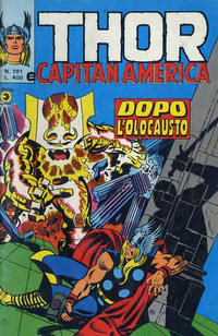 Cover Thumbnail for Thor e Capitan America (Editoriale Corno, 1978 series) #191