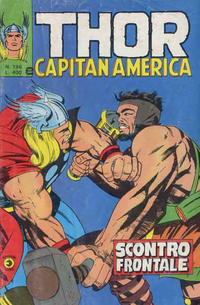Cover Thumbnail for Thor e Capitan America (Editoriale Corno, 1978 series) #196