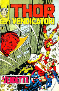 Cover Thumbnail for Thor e i Vendicatori (Editoriale Corno, 1975 series) #217