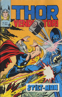 Cover Thumbnail for Thor e i Vendicatori (Editoriale Corno, 1975 series) #221