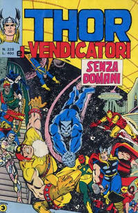 Cover Thumbnail for Thor e i Vendicatori (Editoriale Corno, 1975 series) #228