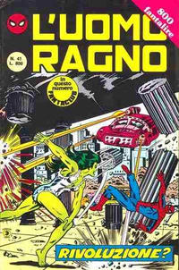 Cover Thumbnail for L'Uomo Ragno (Editoriale Corno, 1982 series) #41