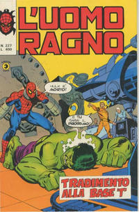 Cover Thumbnail for L'Uomo Ragno [Collana Super-Eroi] (Editoriale Corno, 1970 series) #227