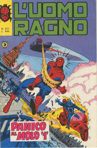 Cover Thumbnail for L'Uomo Ragno [Collana Super-Eroi] (Editoriale Corno, 1970 series) #231