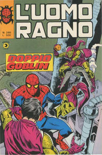 Cover Thumbnail for L'Uomo Ragno [Collana Super-Eroi] (Editoriale Corno, 1970 series) #260