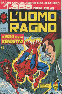 Cover Thumbnail for L'Uomo Ragno [Collana Super-Eroi] (Editoriale Corno, 1970 series) #276