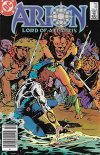 Cover Thumbnail for Arion, Lord of Atlantis (DC, 1982 series) #16 [Newsstand]