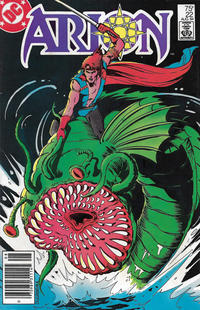 Cover Thumbnail for Arion, Lord of Atlantis (DC, 1982 series) #22 [Newsstand]