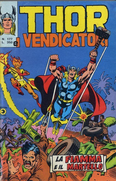 Cover for Thor e i Vendicatori (Editoriale Corno, 1975 series) #177