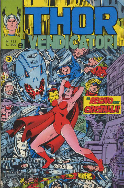 Cover for Thor e i Vendicatori (Editoriale Corno, 1975 series) #232