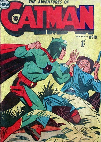 Cover for The Adventures of Catman (Frew Publications, 1958 series) #10