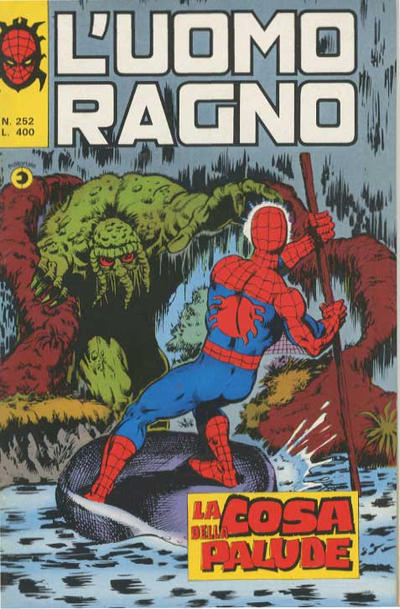 Cover for L'Uomo Ragno [Collana Super-Eroi] (Editoriale Corno, 1970 series) #252