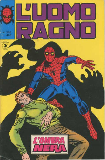 Cover for L'Uomo Ragno [Collana Super-Eroi] (Editoriale Corno, 1970 series) #256