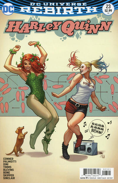 Cover for Harley Quinn (DC, 2016 series) #23 [Frank Cho Cover]