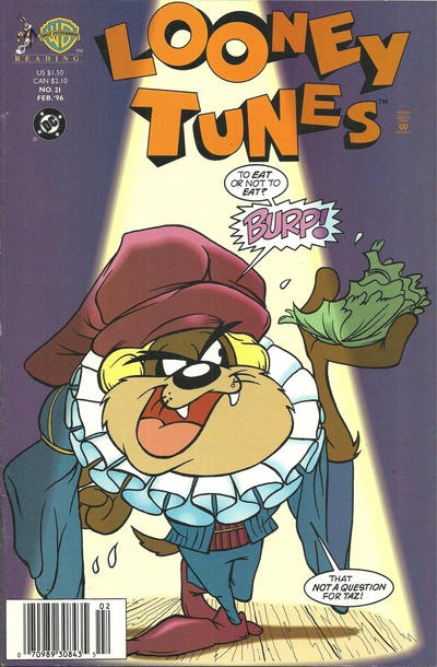Cover for Looney Tunes (DC, 1994 series) #21 [Newsstand]