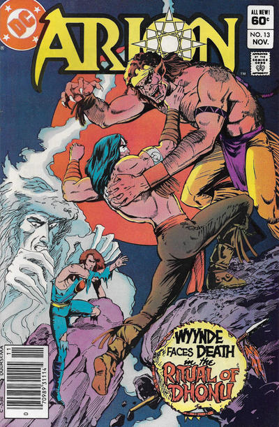 Cover for Arion, Lord of Atlantis (DC, 1982 series) #13 [Newsstand]