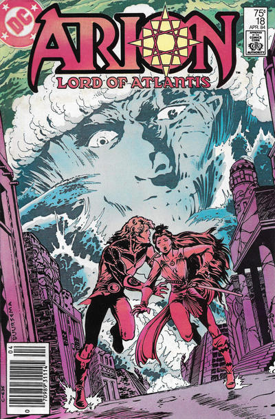 Cover for Arion, Lord of Atlantis (DC, 1982 series) #18 [Newsstand]