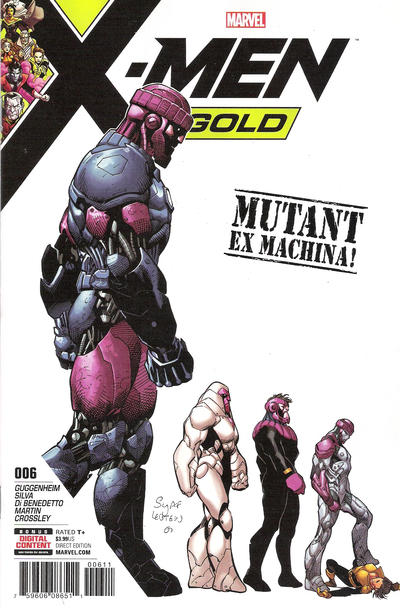 Cover for X-Men: Gold (Marvel, 2017 series) #6
