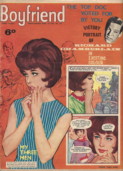 Cover for Boyfriend (City Magazines, 1959 series) #176