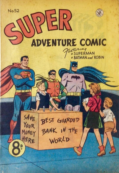Cover for Super Adventure Comic (K. G. Murray, 1950 series) #52 [8d]