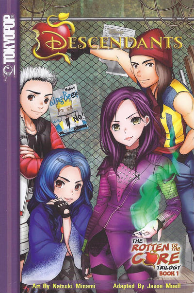 Cover for Disney Descendants: The Rotten to the Core Trilogy (Tokyopop, 2017 series) #1