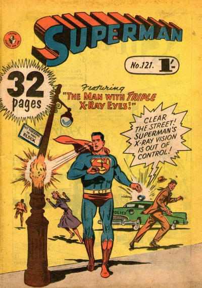 Cover for Superman (K. G. Murray, 1947 series) #121