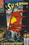Cover Thumbnail for Superman (1987 series) #75 [Newsstand]