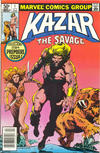 Cover Thumbnail for Ka-Zar the Savage (1981 series) #1 [Newsstand]