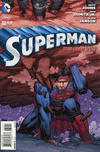 Cover for Superman (DC, 2011 series) #32 [John Romita Jr. / Klaus Janson "Crushed" Cover]
