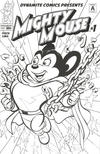 Cover Thumbnail for Mighty Mouse (2017 series) #1 [Cover E Coloring Book Neal Adams]