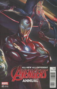Cover Thumbnail for All-New All-Different Avengers Annual (Marvel, 2016 series) #1 [Alex Ross Connecting Cover Variant]