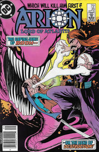 Cover Thumbnail for Arion, Lord of Atlantis (DC, 1982 series) #35 [Newsstand]