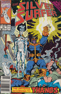 Cover for Silver Surfer (Marvel, 1987 series) #55 [Newsstand]