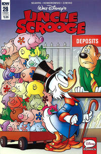 Cover Thumbnail for Uncle Scrooge (IDW, 2015 series) #28 / 432 [Cover B]
