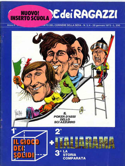 Cover for Corriere dei Ragazzi (Corriere della Sera, 1972 series) #v2#3/4