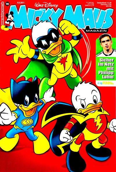 Cover for Micky Maus (Egmont Ehapa, 1951 series) #19/2011