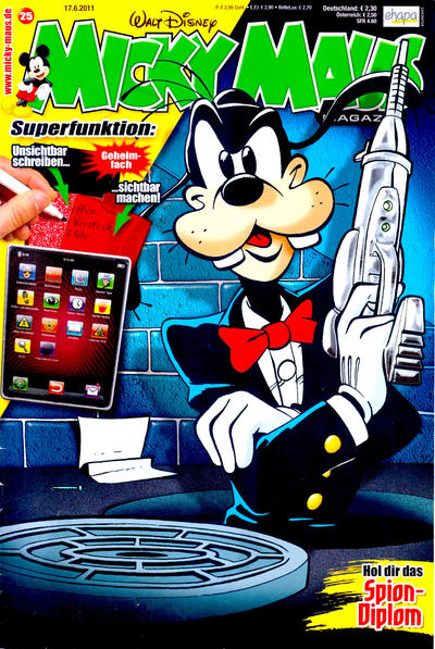 Cover for Micky Maus (Egmont Ehapa, 1951 series) #25/2011