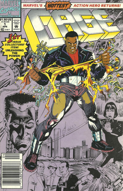 Cover for Cage (Marvel, 1992 series) #1 [Newsstand]