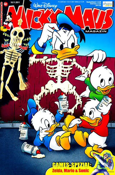 Cover for Micky Maus (Egmont Ehapa, 1951 series) #47/2011