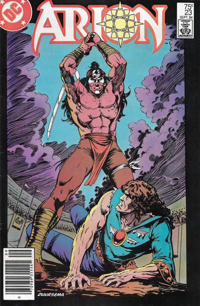 Cover for Arion, Lord of Atlantis (DC, 1982 series) #23 [Newsstand]
