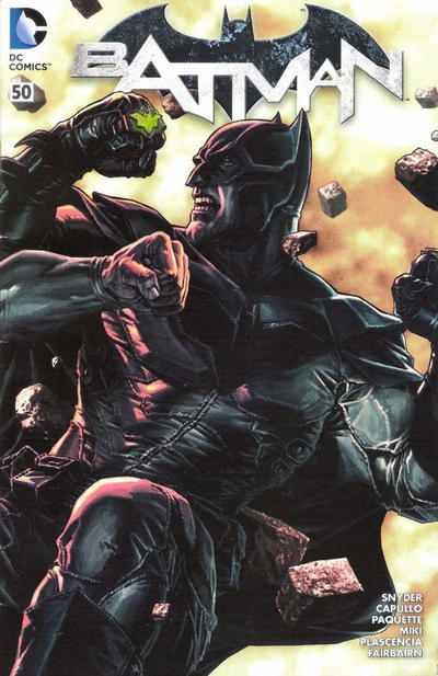 Cover for Batman (DC, 2011 series) #50 [Pulp's Comics / Paris Comics Expo Connecting Cover]